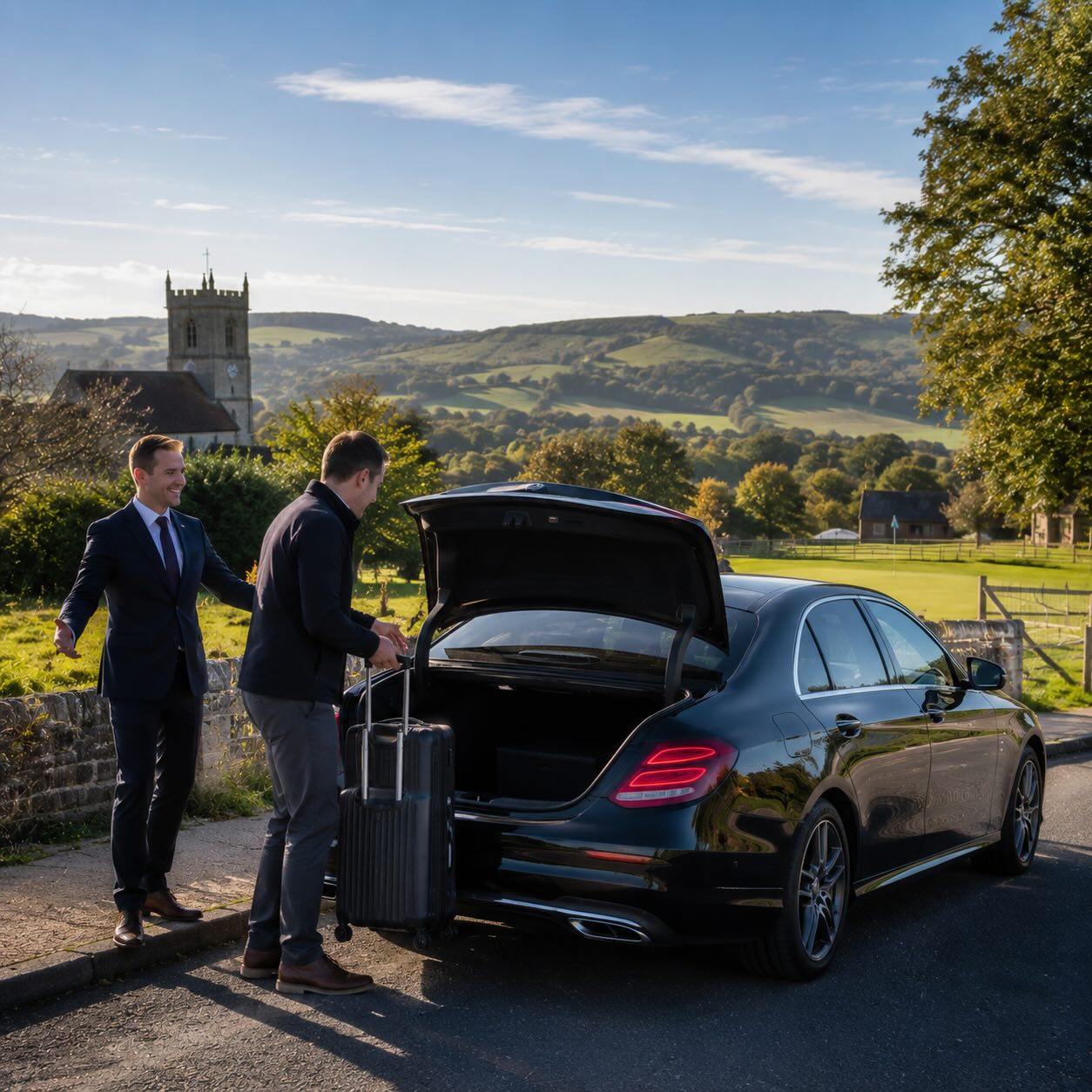 Pyecombe taxi and airport transfer service near South Downs and Devil's Dyke