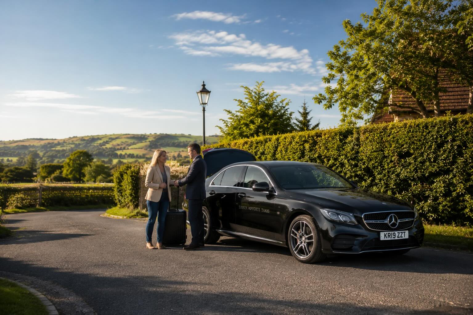 Sayers Common village taxi and airport transfer service